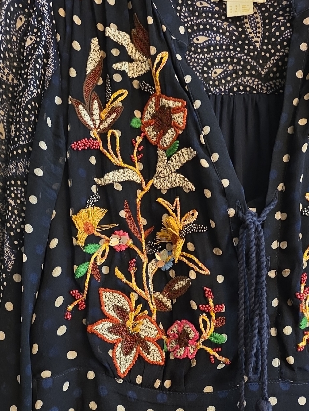 Maeve Cassidy Embroidered Midi Dress - Picture 8 of 13